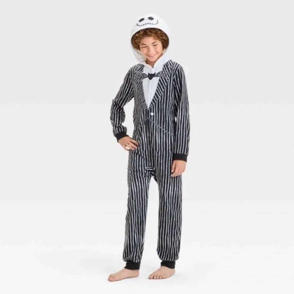 NWT. DISNEY Nightmare Before Christmas Jack Skellington Union Suit